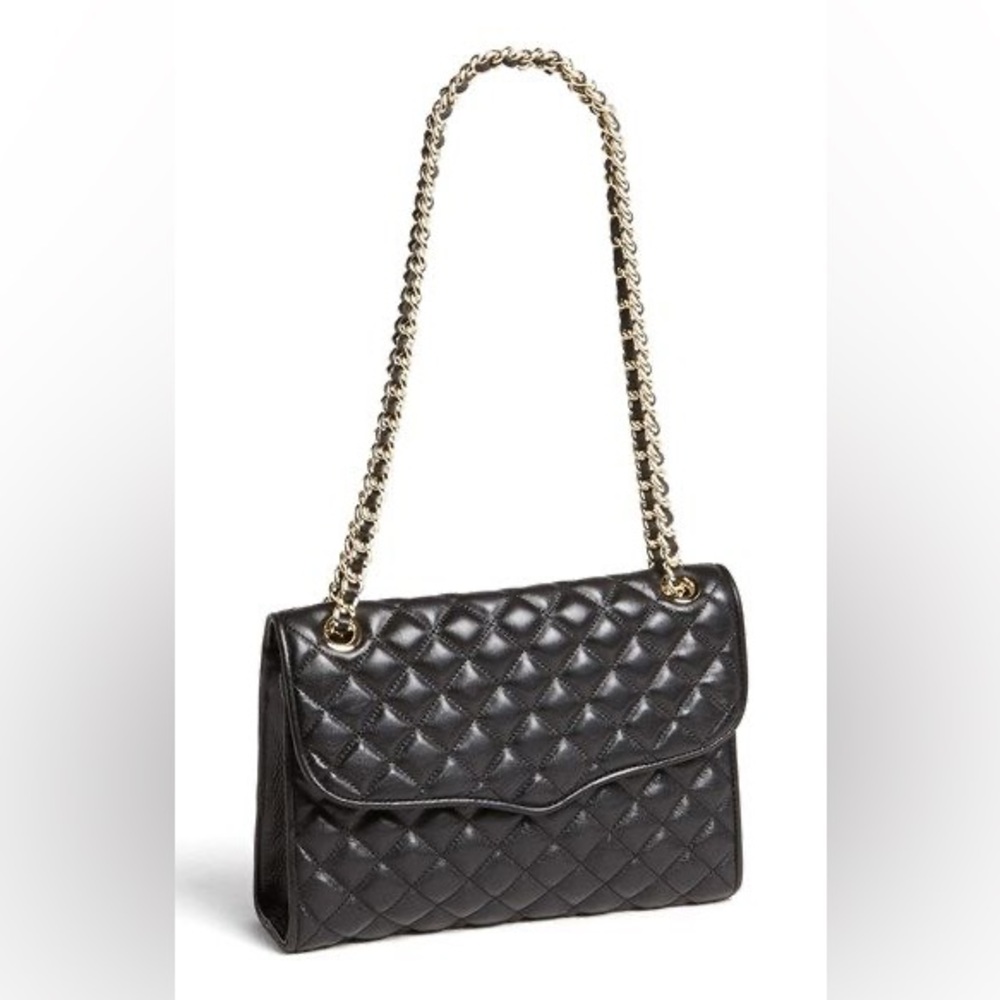 🖤 Rebecca Minkoff Black Quilted Crossbody Bag 🖤